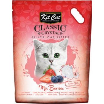  Kit Cat Classic Crystal Cat Litter – Mix Berries (5 Litres) 