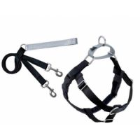 Freedom No-Pull Harness and Leash -  Black / Medium 1"