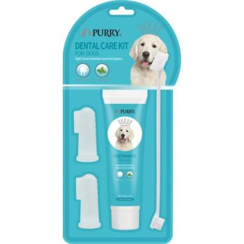  Purry Dental kit for dogs-Mint flavor 