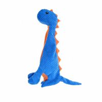 Tall Dino Stuffingless Dog Toy - 13 Inch