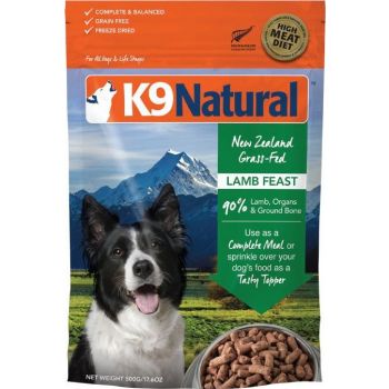  K9 Natural Freeze Dried Lamb Feast 500g 