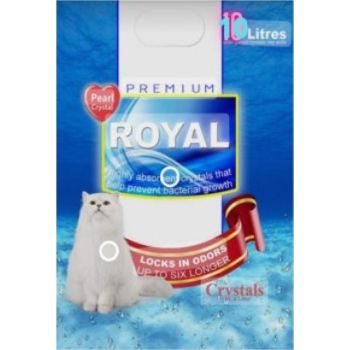  Royal Premium Pearl Crystal Cat litter- 10 L 