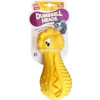 GiGwi Dog Toys DUMBBELL HEADS Lion – Squeak and stuffable
