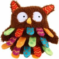 Dog Toys Owl Plush Friendz with squeaker