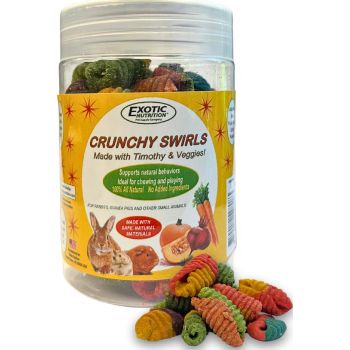  Exotic Nutrition Crunchy Swirls 4.7 oz 