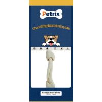 Petrix Knotted Bone White 9" - 1 Pcs