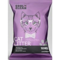 Cool Clean Clumping Cat Litter Lavender 10Kg
