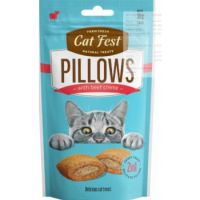 Cat Fest Treats Pillows With Beef Cream 30g