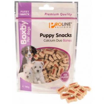  Boxby Puppy Snacks Calcium Duo Bones 140g 