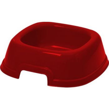  Georplast Mon Ami Plastic Pet Bowl S Red 