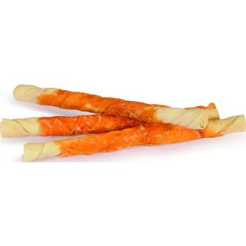  Knotted Rawhide Bone With Chicken(3Pcs) 250G 