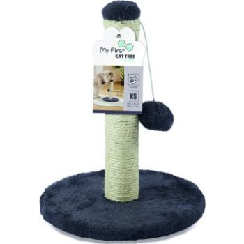  M-PETS My First Cat Tree Pompom Dark Grey 