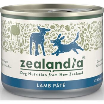  Zealandia Delux Adult Dog Lamb Pate Wet Dog Food - 185 g 