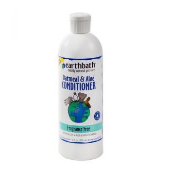  Earthbath Oatmeal & Aloe Conditioner Fragrance Free 16oz 