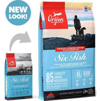  Orijen Six Fish Dog Dry Food 6KG 