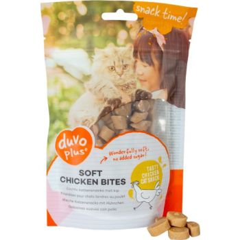  Duvo+ Soft Chicken Bites for Cats 50g 