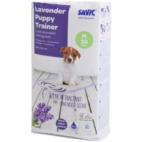 Savic Puppy Trainer Lavender Puppy Training Pads Medium 30pcs  45 cm x 30 cm