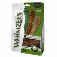 Whimzees Dog Dental Chew Toothbrush Star S (24pc)