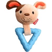GiGwi Suppa Puppa Dog with Squeaker inside – Plush/TPR (Small)