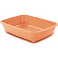 Bergamo Cat Litter Box BIRBA LARGE Light Orange  56x39x11h