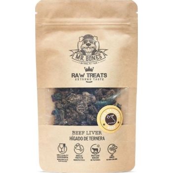  Mr Bones Beef Liver Raw Dog And Cat Treats - 45 g 