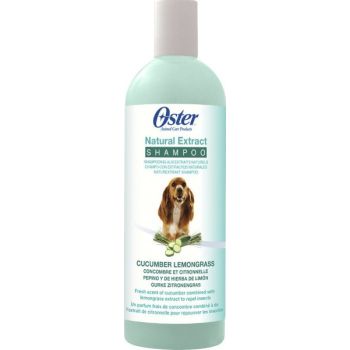  Oster Natural Extract Premium Dog Shampoo CUCUMBER LEMONGRASS 473ML 