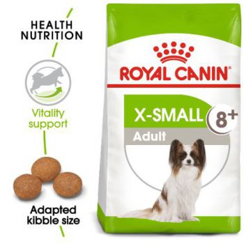  Royal Canin Dog Dry Food XS Adult 8+ 1.5 KG 