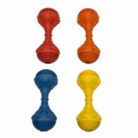 DUVO DOG TOY RUBBER DANTAL DUMBELL