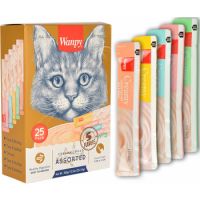 WANPY MİX ASSORTED LICKABLE TREATS FOR CAT 25*14g
