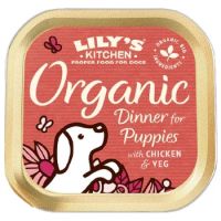 Lily's Kitchen Organic Dinner Wet Puppy Food - 150G