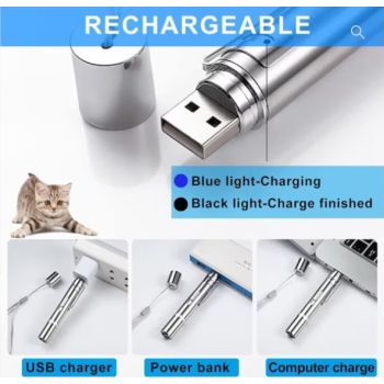  5-in-1 Cat Laser Toy for Interactive Play 