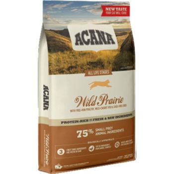  Acana Wild Prairie Free-Run Poultry Wild-Caught Fish All Life Stages Dry Cat Food 1.8kg 