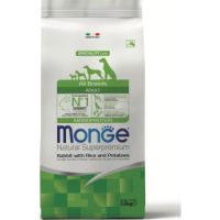 MONGE dog adult All Breeds Rabbit Rice And Potatoes 2,5 kg