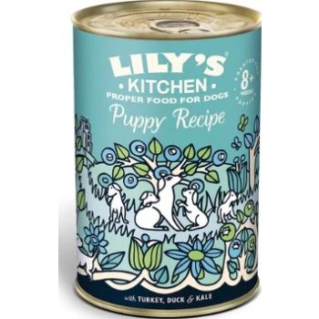  Lily's Kitchen Turkey & Duck Recipe Puppy Food - 400G 