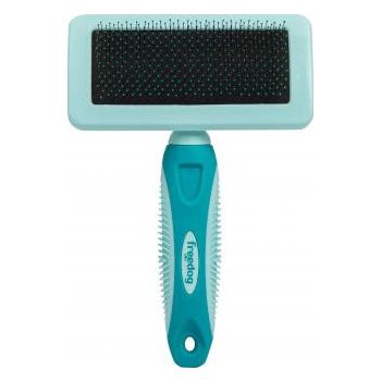  Freedog Slicker Grooming Brush with protected tips 19cm 