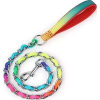 SAAS NYLON + CHAIN LEASH 3.00 MMX100 CM