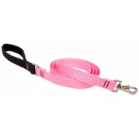 1" PINK  Leash 4' Long