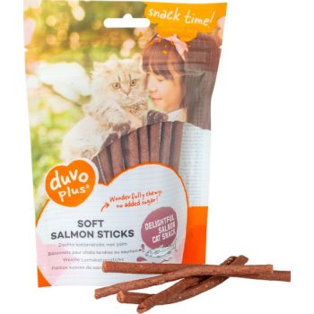  Duvo+ Soft Salmon Sticks for Cats 50g 