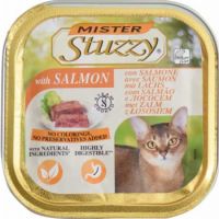 Mister Stuzzy Cat Wet Food With Salmon 100g