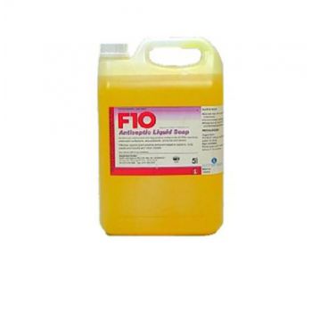  F10 Antiseptic Liquid Soap  cat 5L - No Pump 