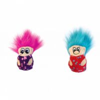 Pet Stages Fuzzy Troll Ball Purple