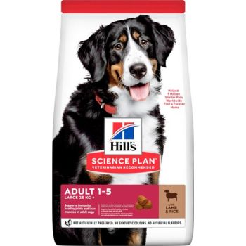  Hill’s Science Plan Large Breed Adult Dog Food With Lamb&Rice (14kg) 