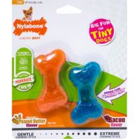Nylabone Moderate Chew Mini Twin Pack Mini-PACK