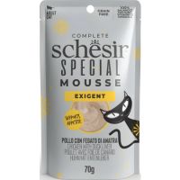 Schesir SPECIAL Exigent Chicken With Duck Liver in mousse Pouch 80g
