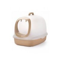 Nutra Pet Cat Toilets XXL Luxury Cat Litter Box Brown  62*46*44 cm