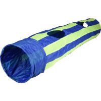 Flamingo Feline Tunnel with Ball Blue & Green Cat Toy