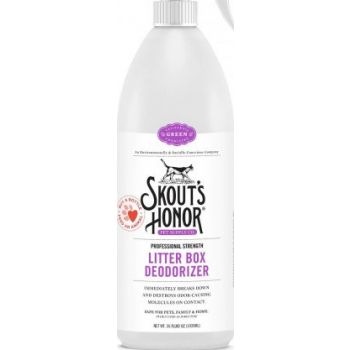  Skouts Honor Litter Box Deodorizer Cleaning 1035ML 