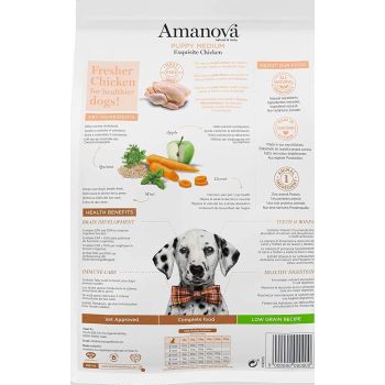  Amanova Dry Puppy Medium Exquisite Chicken - 2kg 