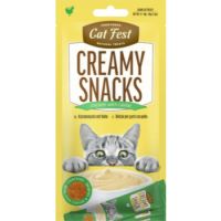 Cat Fest Creamy Snacks-Chicken With Caviar 4x10g