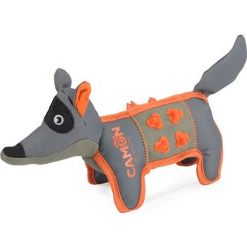  Camon Fabric Fox -Shaped Toys With Tpr Details And Squeaker 